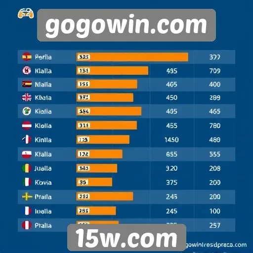Estatísticas de jogadores ativos no gogowin.com